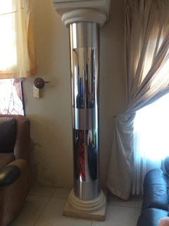 Pillars cover stainless steel and Gutters stainless steel