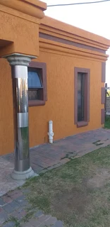 Pillars cover stainless steel &amp; Gutters stainless steel