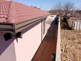 Pillars cover stainless steel &amp; Gutters stainless steel