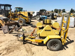 Bomag Walk- Behind Roller and Trailer (separately or sold as set)