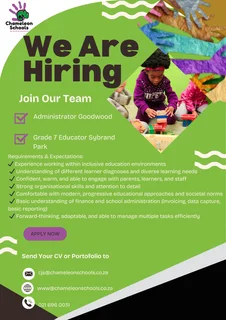  Vacancy: School Administrator And Grade 7 Educator