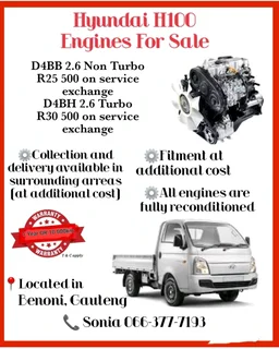 Hyundai h100 engines