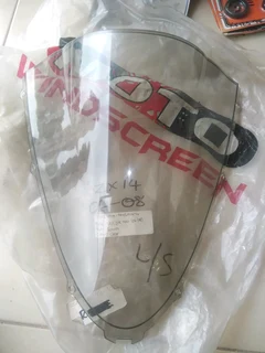 Kawasaki Zx14 2006 to 2008 screen new some marks so price reduced WhatsApp 0760573425
