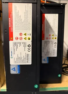 2x Pylontech US3000c 3.5kWh LiFePO4 batteries