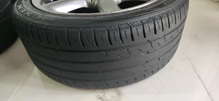 18 inch 5x114.3 nissan 350z rims and tyres R13000 onco