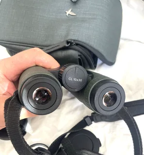 Swarovski CL Companion 10x30 Binocular with field bag.