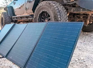 Bluetti PV120 120W Monocrystalline Solar Panel.