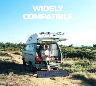 Bluetti PV120 120W Monocrystalline Solar Panel.