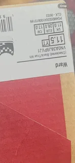 Kids tekkie vans white and black size 11.5 free delivery