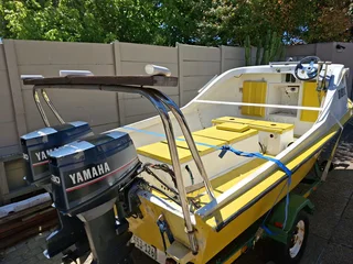 Ski boat 4.7m Z Craft wet deck