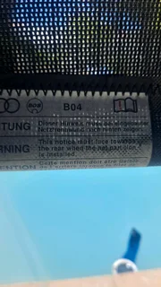 Audi Q5 FY Cargo Boot Partition Cover Dog Guard OEM 80A861691A 2018