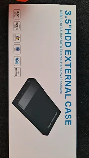 3.5” External Hard Drive – 500GB USB 3.0 (With Power Supply)