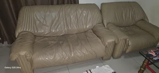 Couches an glass table