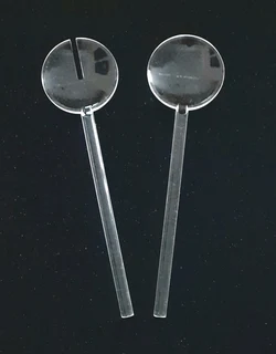 Guzzini Recanati salad servers.