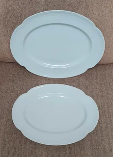 Ceramic platters. Greydawn Johnson Brothers.