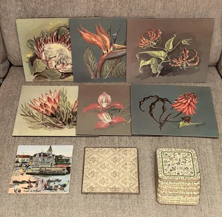 Place mats. Vintage collections.