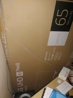 LG 65&#34; UHD smart tv with magic remote