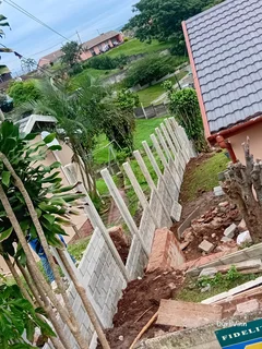 Tarring, Retaining Walls