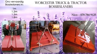 Bou van nuwe bossie slaaners