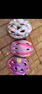 Kids 3 bicycle helmets