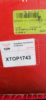 Ford fiesta 1.0 ecoboost Tow oil pump