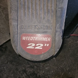 Craftsman walk behind brush cutter