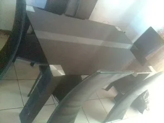 Dining table with 6 chairs