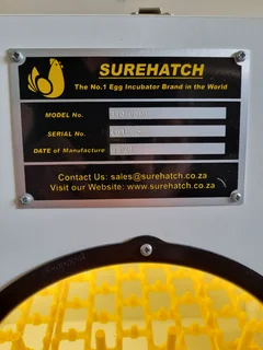 370 Egg Incubator &amp; Hatcher Fully Automatic SureHatch370