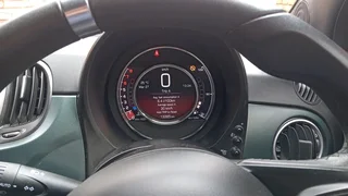 Fiat 500 Convertible rockstar