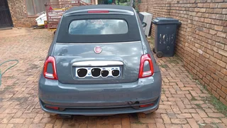 Fiat 500 Convertible rockstar