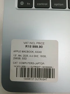 Apple MacBook air m4