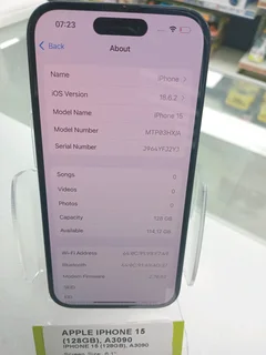 Apple iphone 15 (128GB)