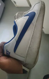 Nike Court Vision Low Sneakers - White/Blue