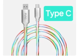 LED Type C charger 1.2m cable