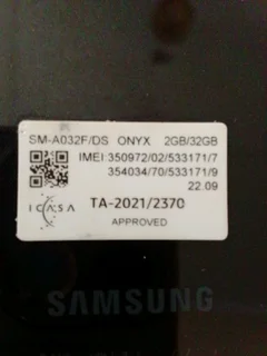 Samsung Galaxy A03 Secondhand Cellphone