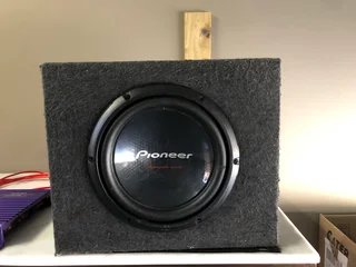Car Subwoofer and Amp