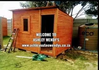 Wooden Wendy and Nutec houses