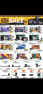 Black Friday deals at Hirsch's Fourways