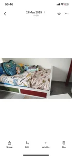 children’s solid wood bed Lego themed