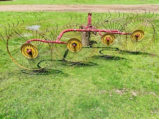 4 Tol Hark / 4 Spindle Rake For Sale (011837)