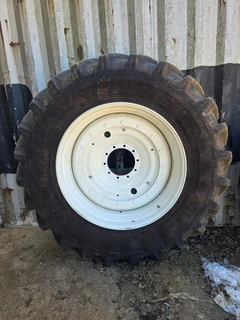 4x 520/85R42 Rims + Tires For Sale (012456)