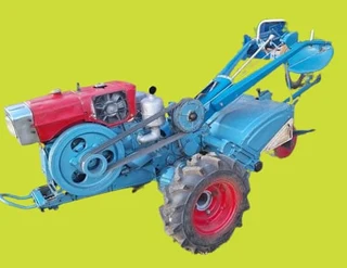 Walkbehind With Rotavator, Tiller And Plough For Sale (009782)