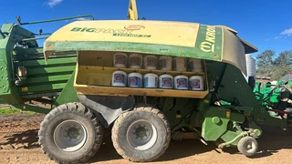 Krone 1290 Big Pack XC High Speed Baler For Sale (010532)