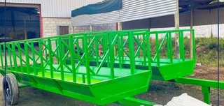 Voer Waens / Feeding Trailers For Sale (007445)