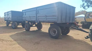 2x 10 Ton Massa Wa / Wagon For Sale (013127)
