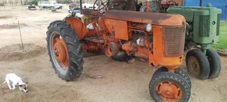 Case VAC Tractor (New tires front and rear) AND Case Block Baler For Sale