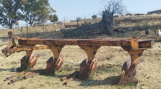 LM 4 Skaar Balk Ploeg /  4 Shear Beam Plough For Sale (013379)