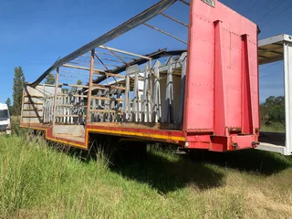 12m Afrit Tri Axle Trailer / Sleepwa For Sale (013535)