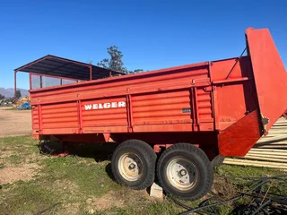 Welger LS 320T Fertilizer Spreader / Kunsmis Strooier For Sale (013582)