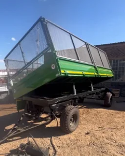 Nuwe 6 Ton Sy Tip Wa / New Side Tipper Trailer For Sale (013796)